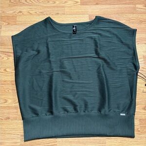 NWT - SAVVI Karli Ottoman Tank Olive size XL-2X